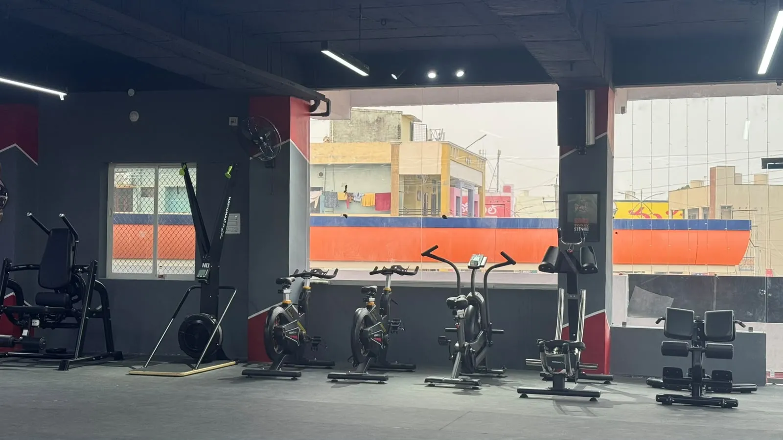Exercise cycles and equipment at Classic Gym